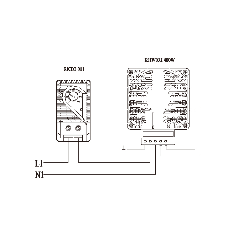 省空間型風扇加熱器RHW 032系列